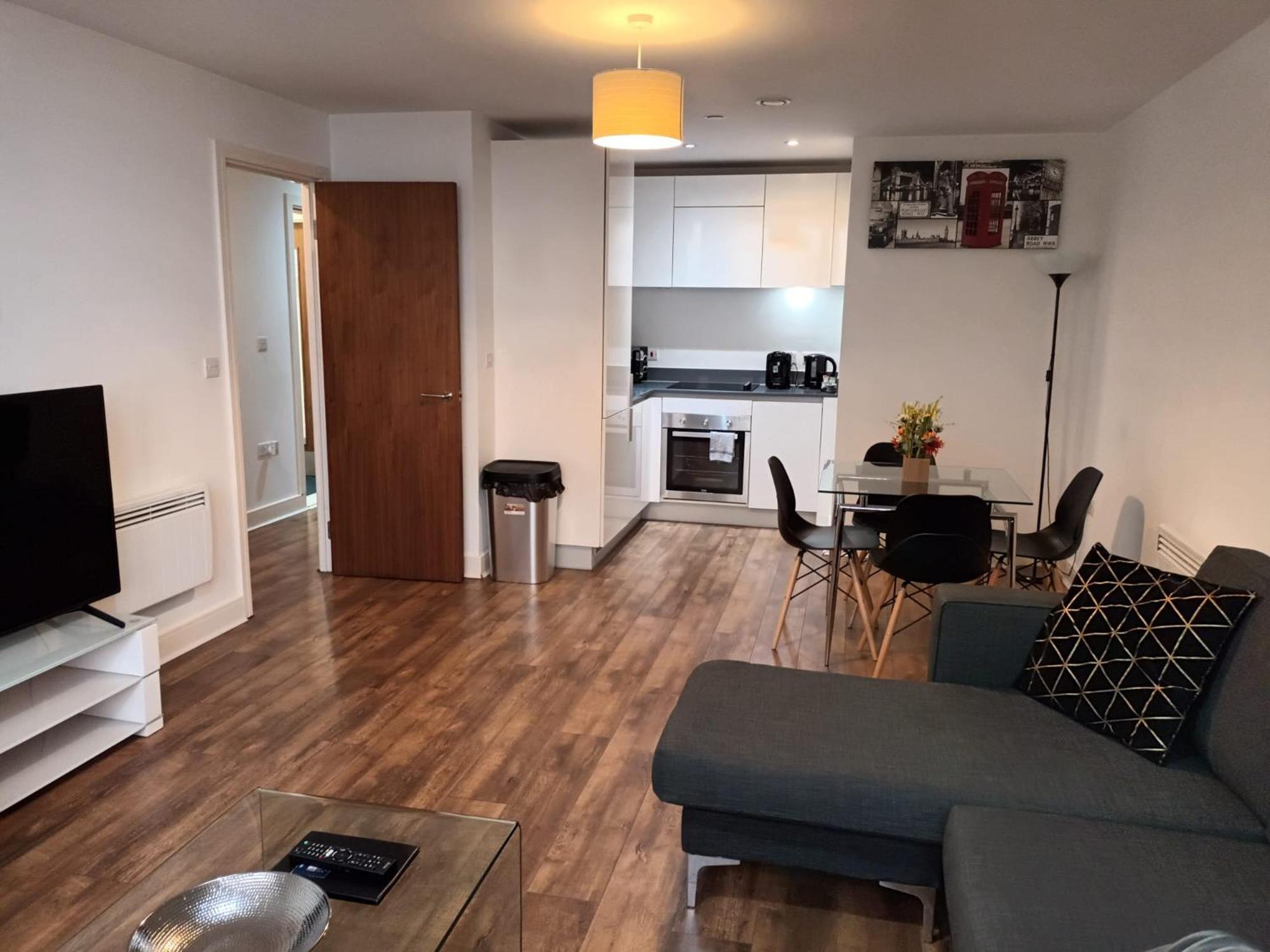 Central Birmingham Apartment - Broad Street 외부 사진